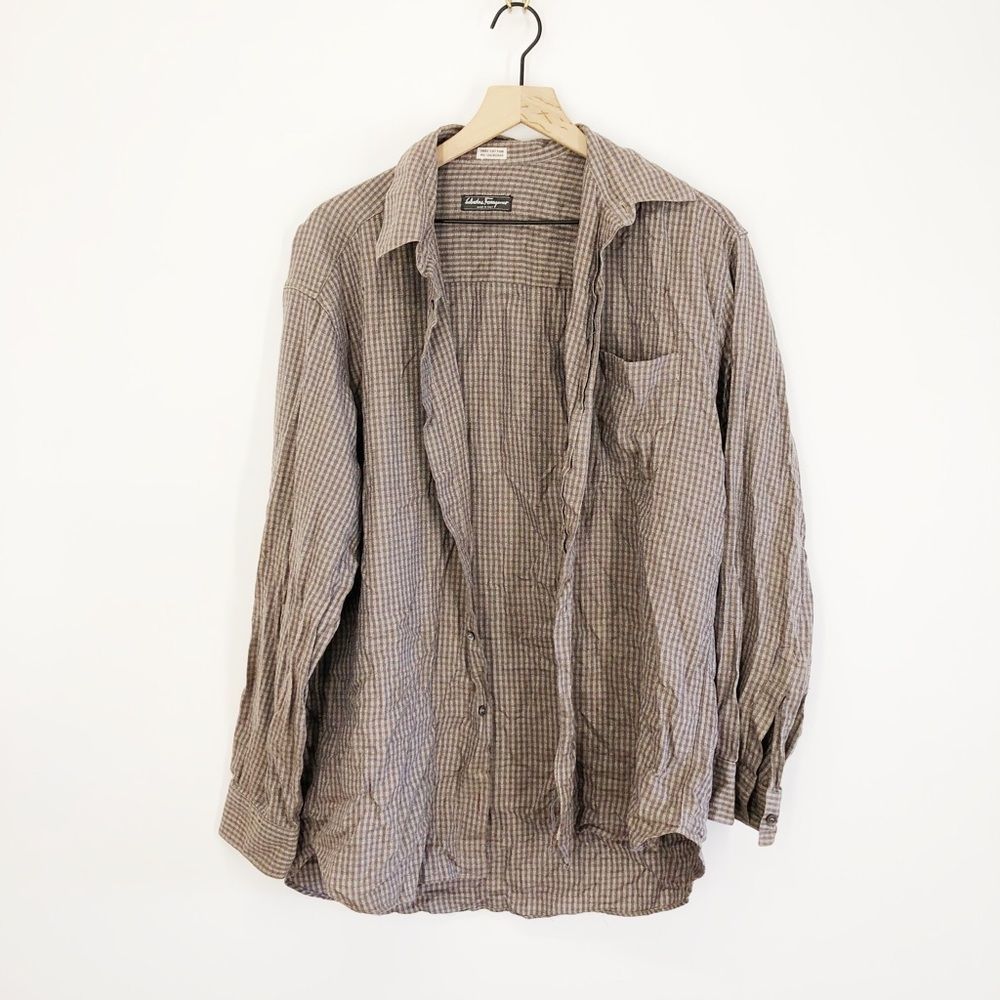 Salvatore Ferragamo Button Down Shirt
